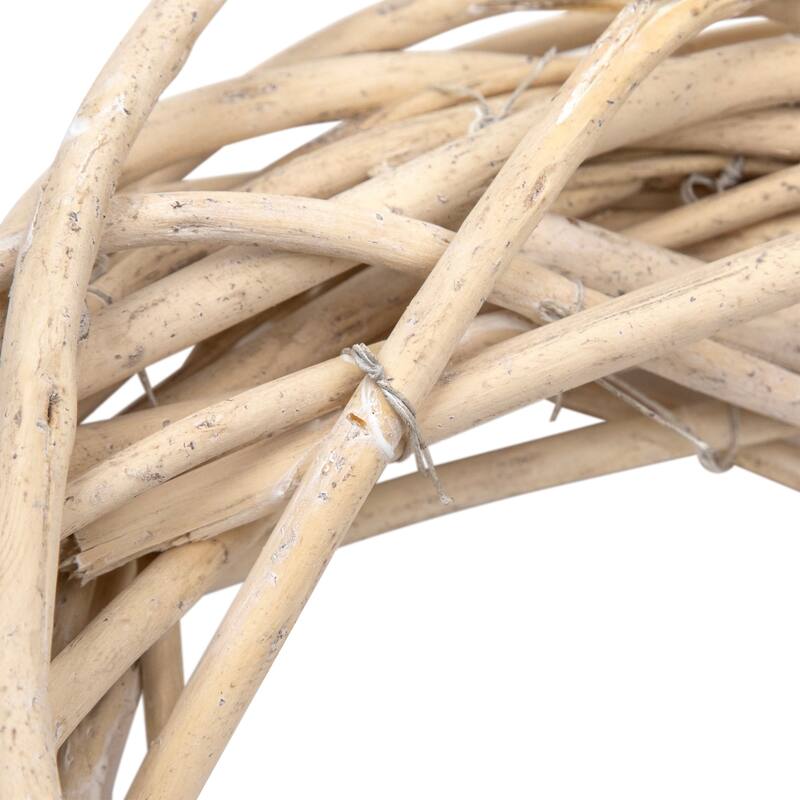 Natural Weeping Willow Spring Twig Wreath - 12" - Unlit