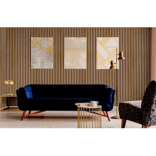 94 in. x 23.6 in x 0.8 in. Acoustic Vinyl Wall Cladding Siding Board ...