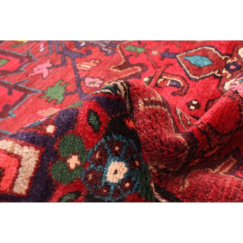 ECARPETGALLERY Hand-knotted Anadol Red Wool Rug - 4'8 x 6'11