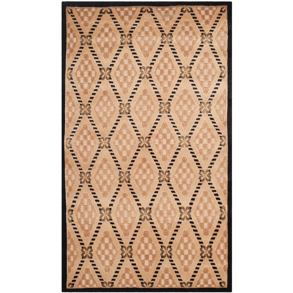 SAFAVIEH Couture Hand-knotted Tibetan Gaynor Modern Wool Rug