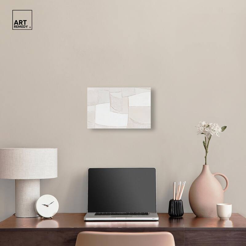 Veiled Calm Canvas by Art Remedy, Gallery Wrapped