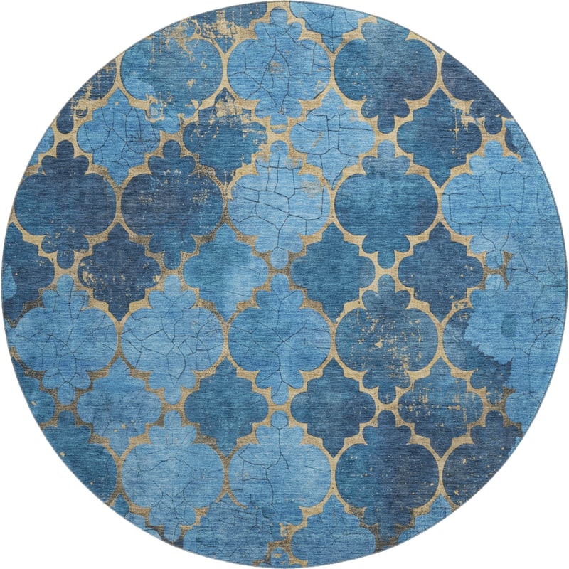 Premium Washable Super Soft Modern Trellis Mayfield Rug