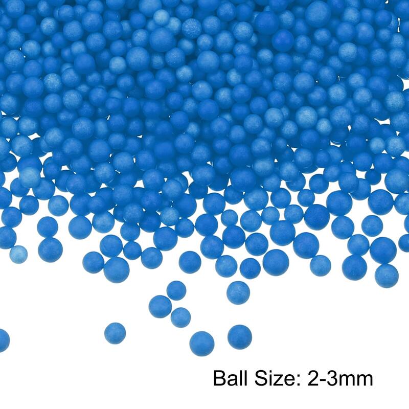 Foam Beads Foam Balls for DIY Craft Decoration, 1 Pack Approx 4000pcs