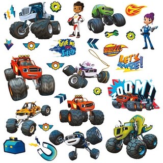 Blaze & The Monster Machines Wall Decals by RoomMates