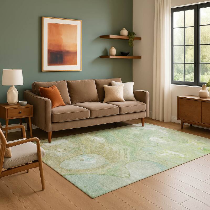 Premium Washable Super Soft Abstract Chic Mayfield Rug