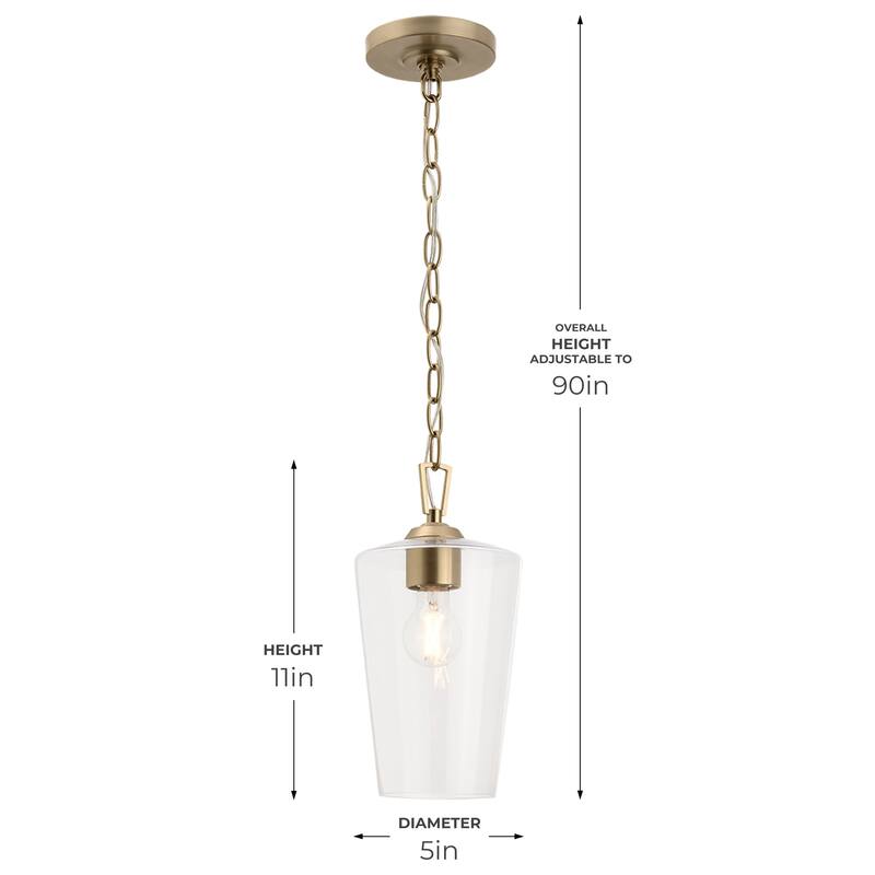 Progress Lighting P500506 Celino 5" Wide Mini Pendant