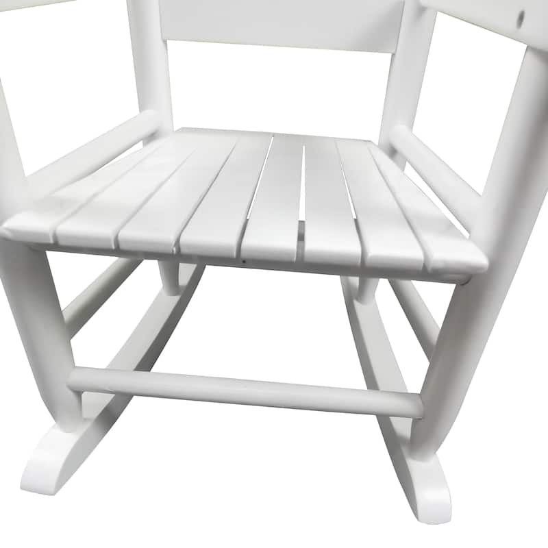White Children's Rocking Chair -Suitable for kids-