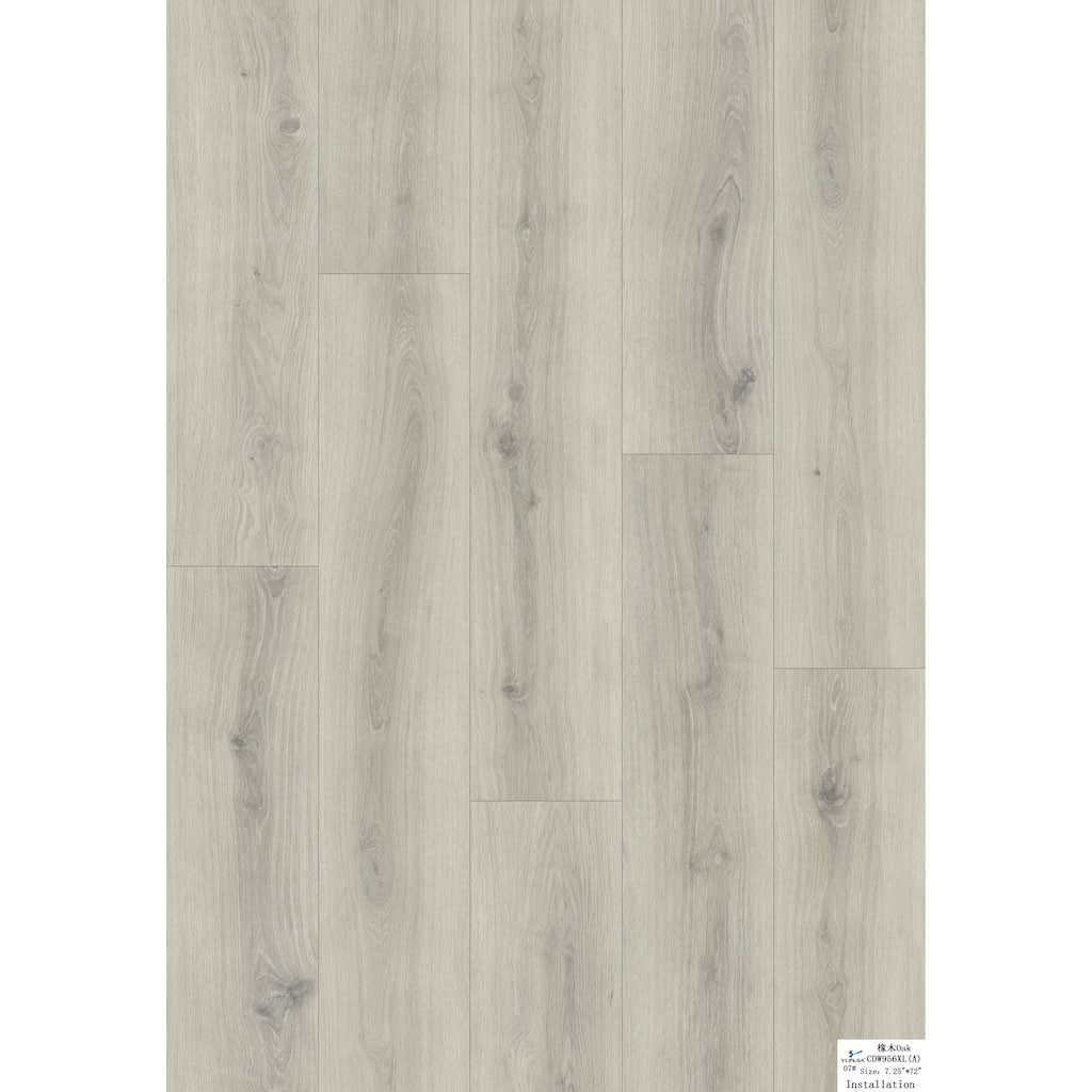 GOLDEN STATE FLOORS Nucore Longboard Collection - 8mm T x 9"W x 72"L WPC Vinyl Flooring (35.82sqft/box)
