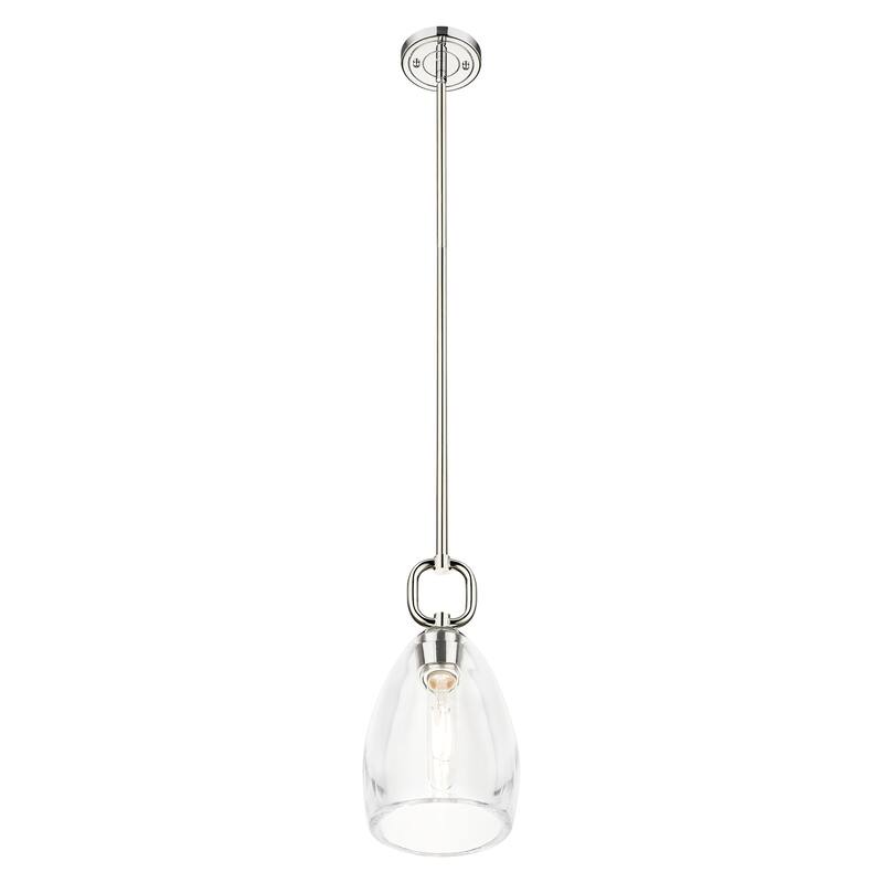 Innovations Lighting 485-1S-G485-6CL Hudson 6" Wide Mini Pendant with