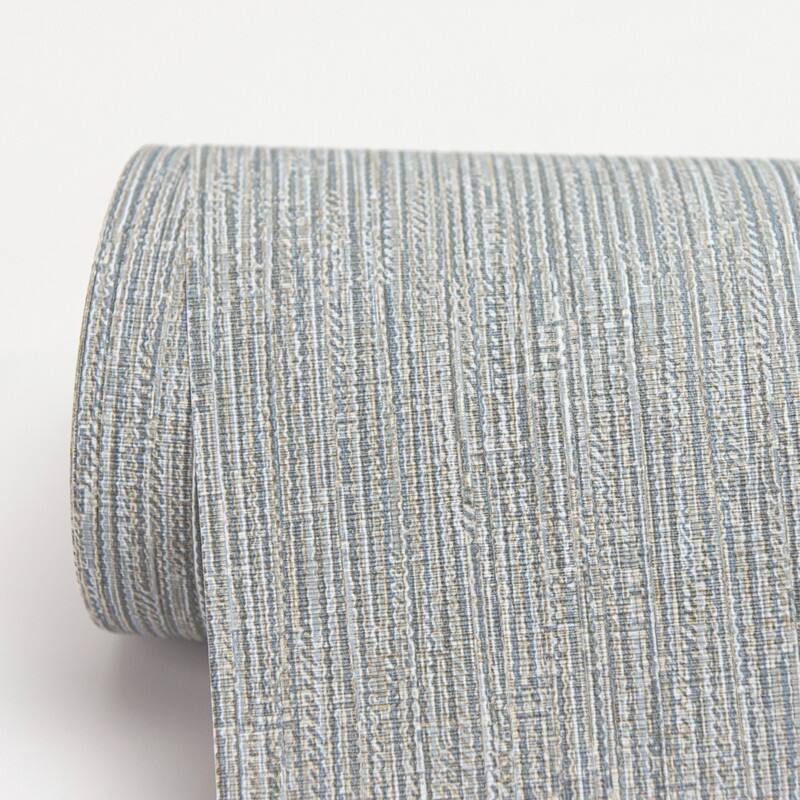 Warner Grand Canal Light Blue Distressed Texture Wallpaper