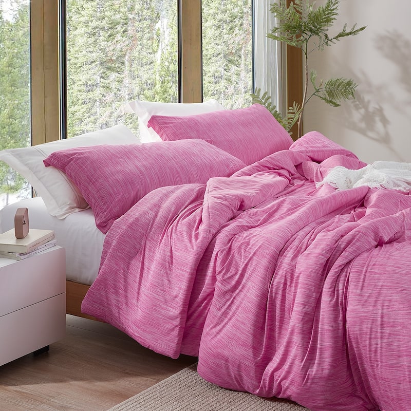 Cool Cool Summer - Coma Inducer® Oversized Comforter Set - Sangria Sunset Pink