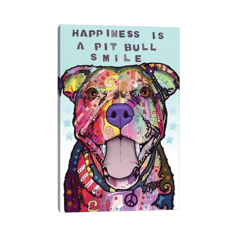 iCanvas "Smile" by Dean Russo Canvas Print