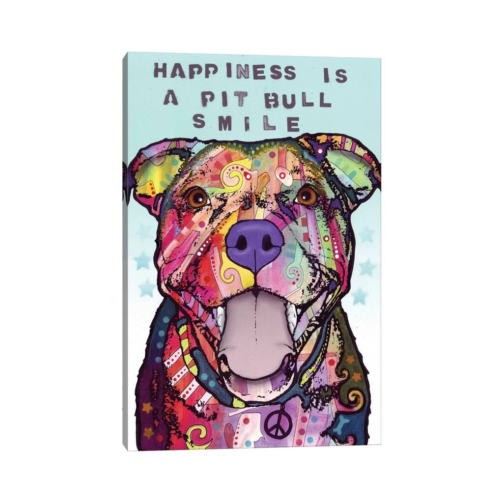 iCanvas "Smile" by Dean Russo Canvas Print
