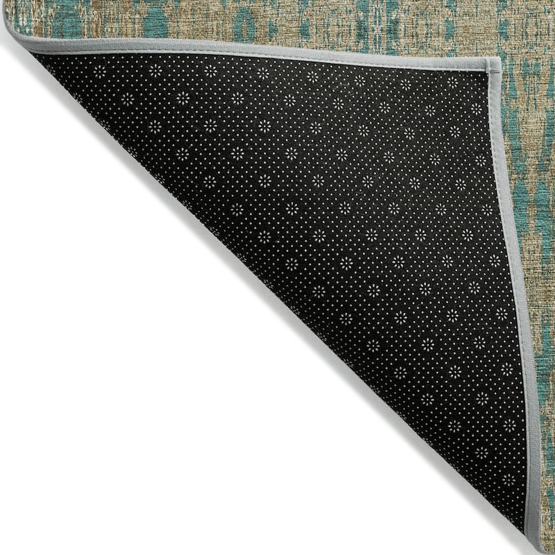 Machine Washable Indoor/ Outdoor Chantille Moroccan Boho Rug