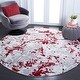 preview thumbnail 15 of 18, SAFAVIEH Skyler Nemesia Modern Rug - Grey/Ivory - 9' x 12'