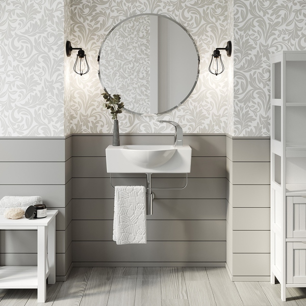 Faucet towel sales rack