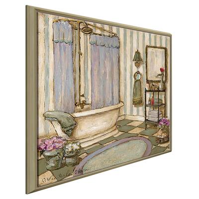"Her Sanctuary I" Print on Floating Canvas