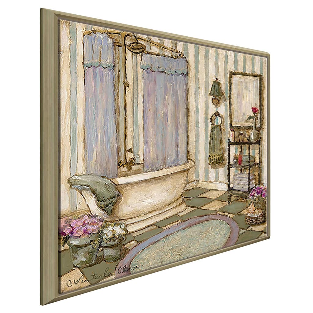 "Her Sanctuary I" Print on Floating Canvas