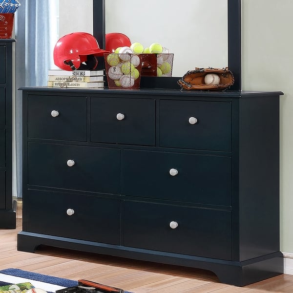 Furniture of America Cholla Transitional Wood 48-inch Wide 7-Drawer Youth Dresser - Bed Bath & Beyond