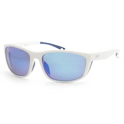 Maui Jim Men's Nuu Landing 62 mm White Sunglasses MJ0869S-002