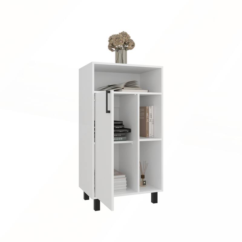 Compact Organizer with One Door and Top Display Space
