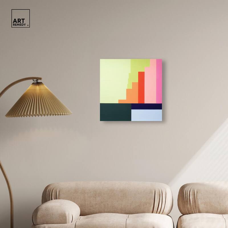 Rectilinear Rhapsody I Canvas by Art Remedy, Gallery Wrapped