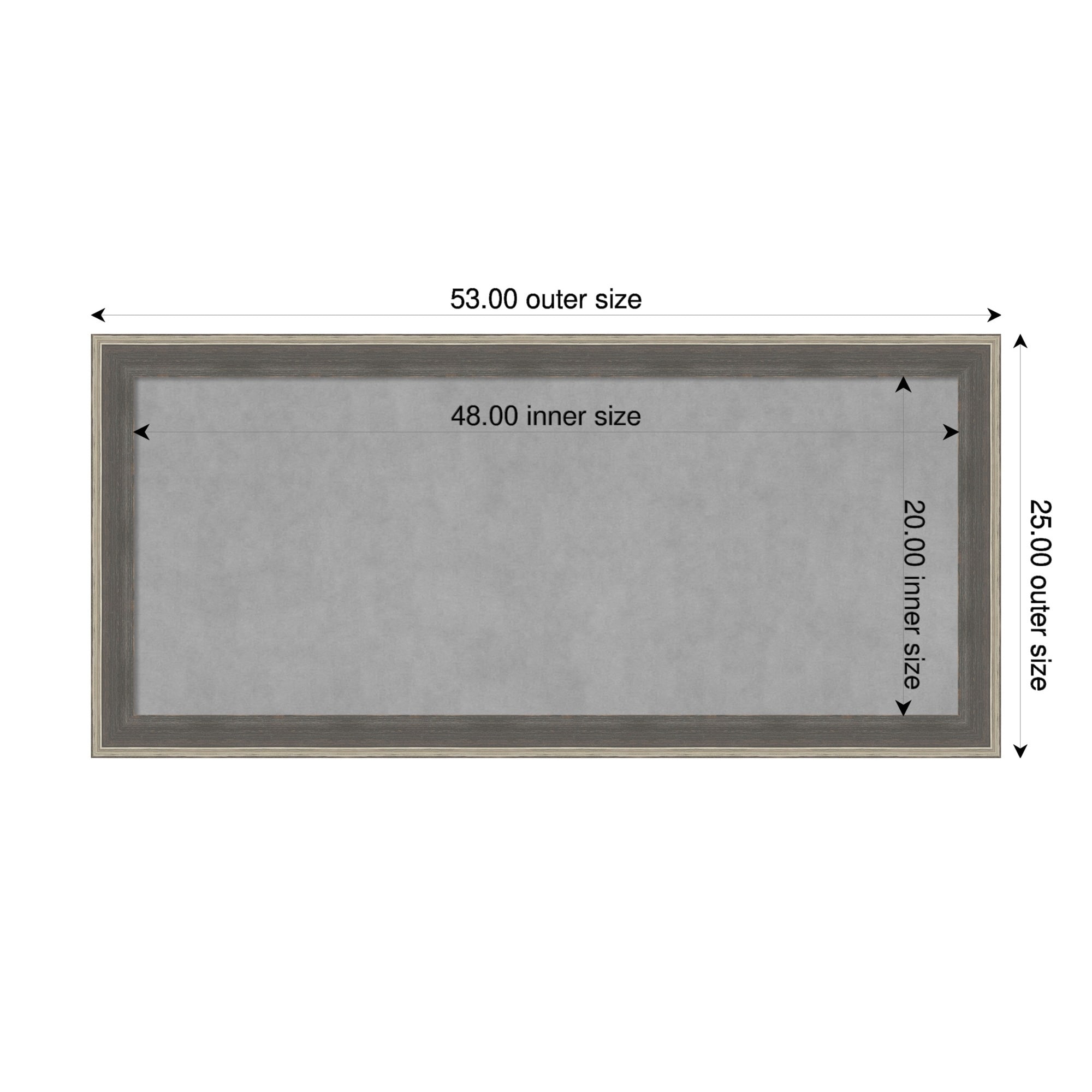 Amanti Art Cottage Grey Silver Framed