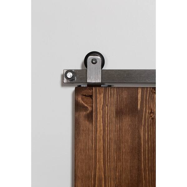 Shop Leatherneck Hardware Ftt72k3 72 Top Mounted Mini Sliding Barn Door Overstock 28308671