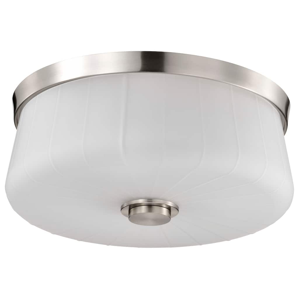 Nuvo Lighting 60/8220 Lune 3 Light 16" Wide Flush Mount Ceiling