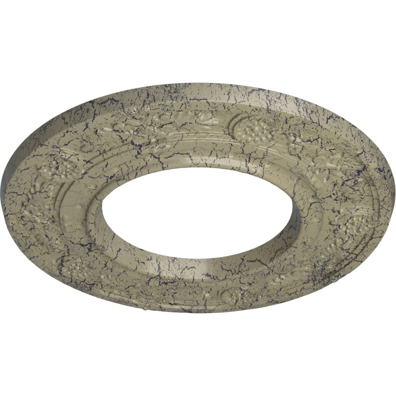 8"OD x 3 7/8"ID x 1/2"P Daniela Ceiling Medallion