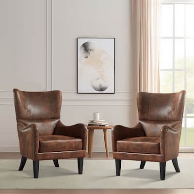Studded Chair Arm Chair,Set of 2