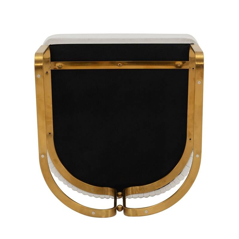 Manhattan Comfort Modern Edra Leatherette Dining Armchair