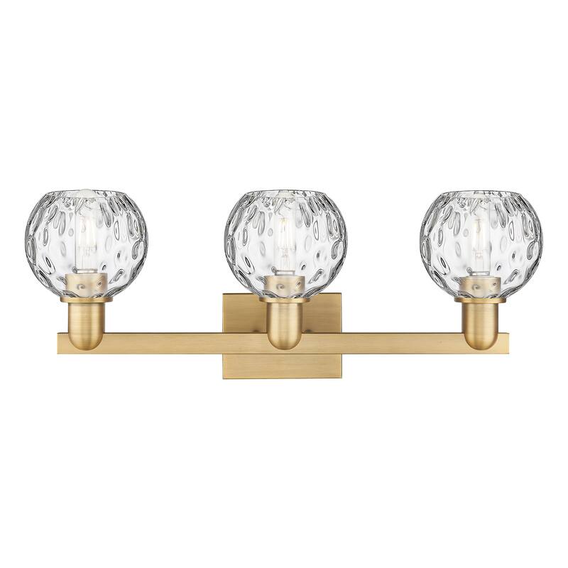 Innovations Lighting Endless Possibilities Arcadia - Athens Water Glass - 3 Light 25" Bath Vanity Light