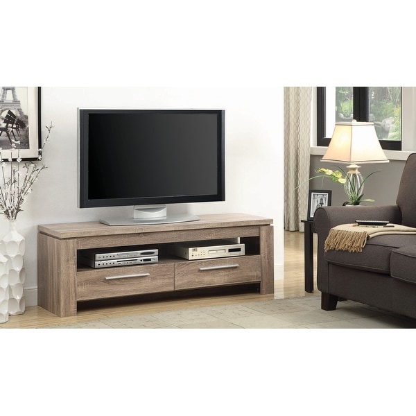 Hibbett 59-inch 2-drawer TV Console - 59 inches in width