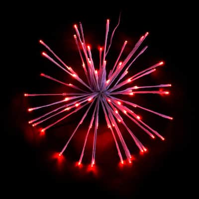 Christmas LED Spritzer Red 16 Inch