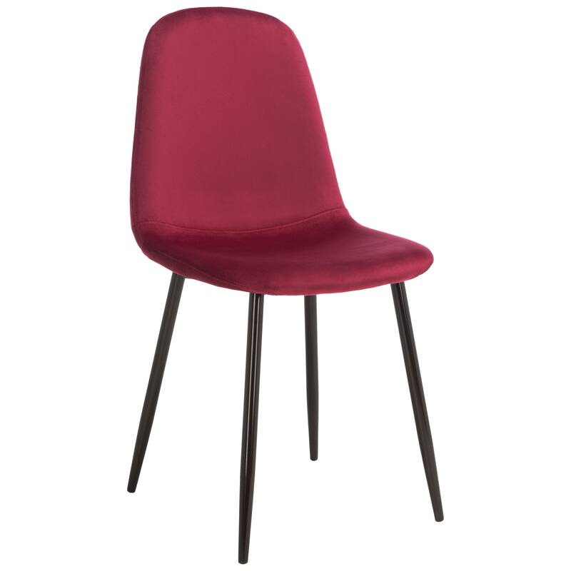 SAFAVIEH Cressie Modern Dining Room Chair (Set of 2) - 21.3" W x 17.3" L x 34.6" H - 20Wx17Dx35H