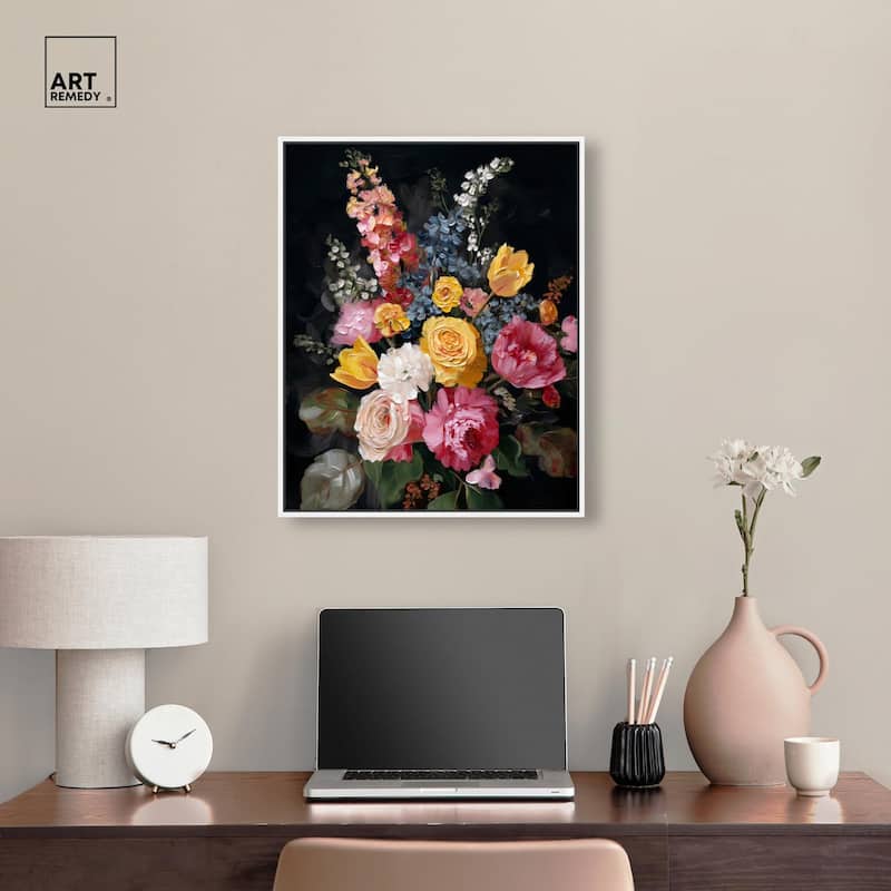 Garden Richness I Canvas by Art Remedy