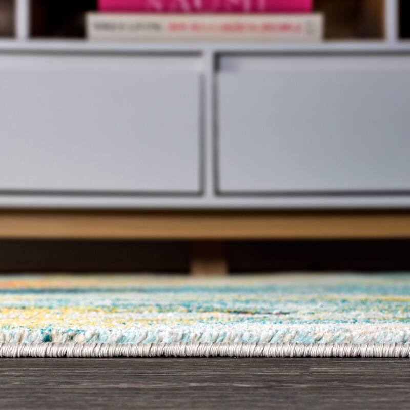 JONATHAN Y Groovy POP Modern Abstract Waterfall Area Rug