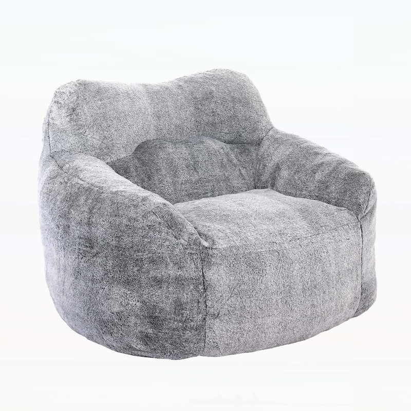 Modern Bean Bag Chair with Armrests,for Ultimate Relaxation in Living Room and Bedroom