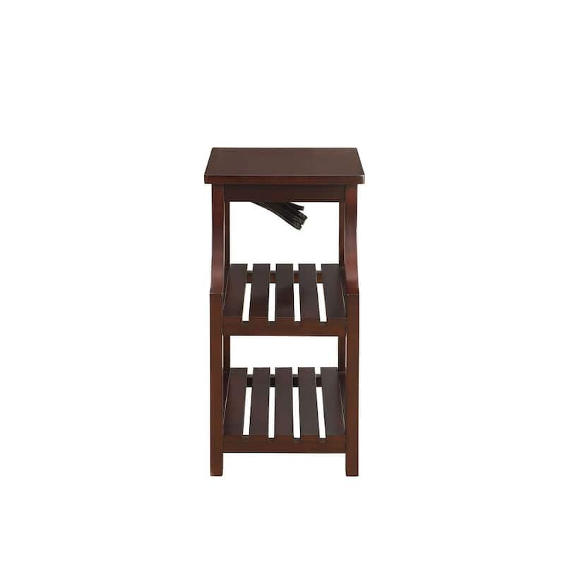 Wasaki Side Table in Espresso