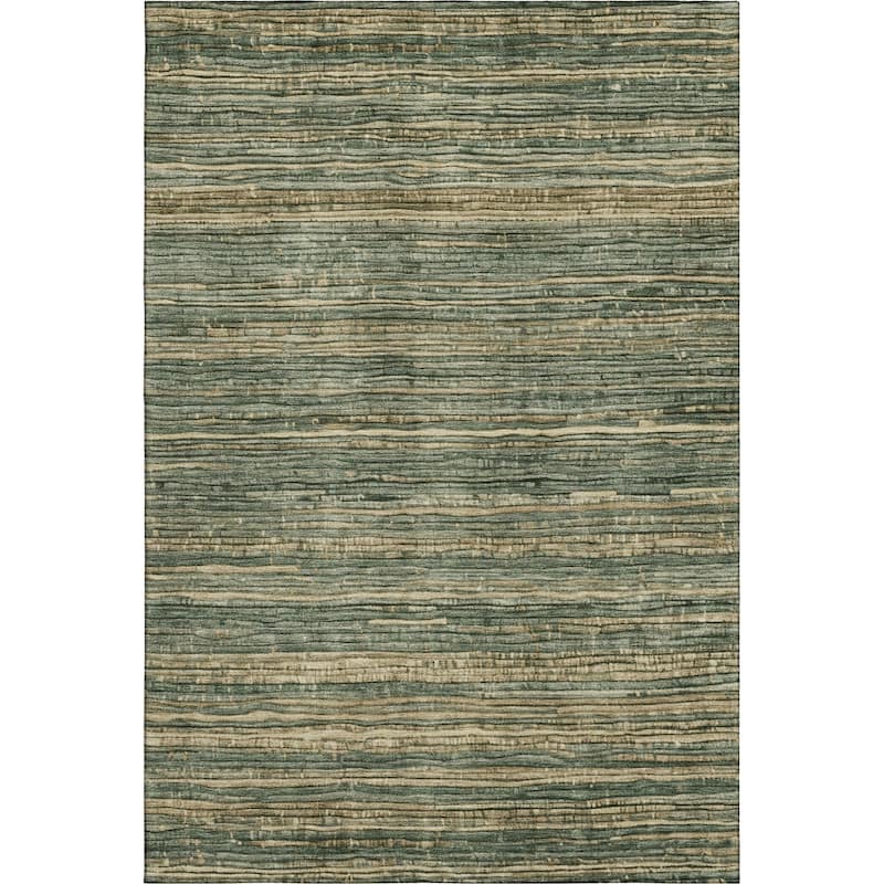 Premium Washable Super Soft Casual Stripes Mayfield Rug