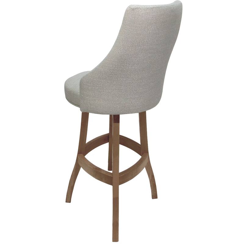 Swivel Wood Counter, Bar, Extra Tall Stool - Bellissima Plus - Bar Stool