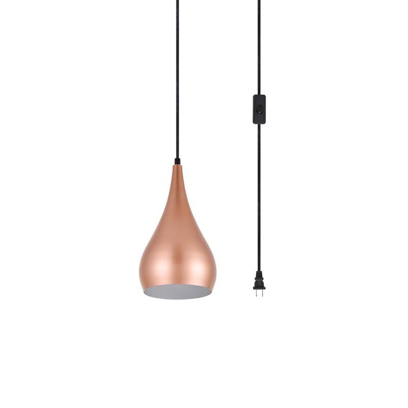 Nathan 1-light Plug in Pendant