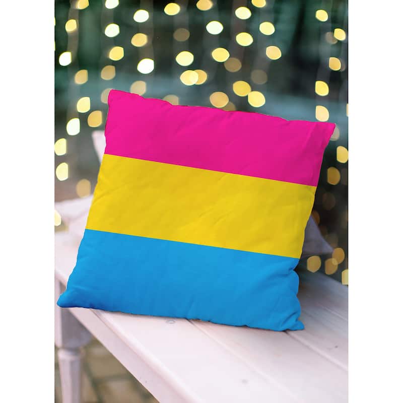 Pride Flag Outdoor Throw Pillow