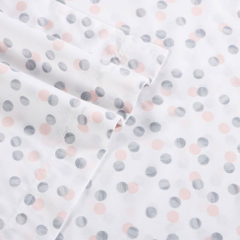 Betsey Johnson Printed Cotton Percale Cotton Sheet Sets