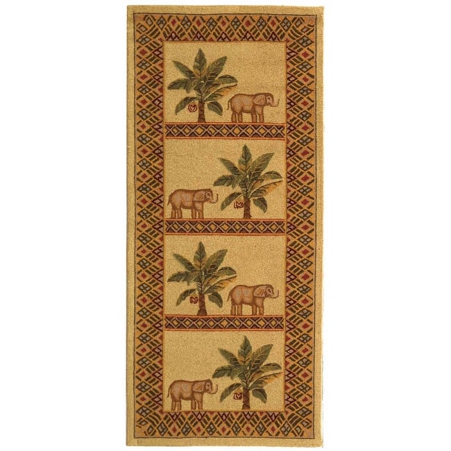 SAFAVIEH Handmade Chelsea Brielle French Country Wool Rug