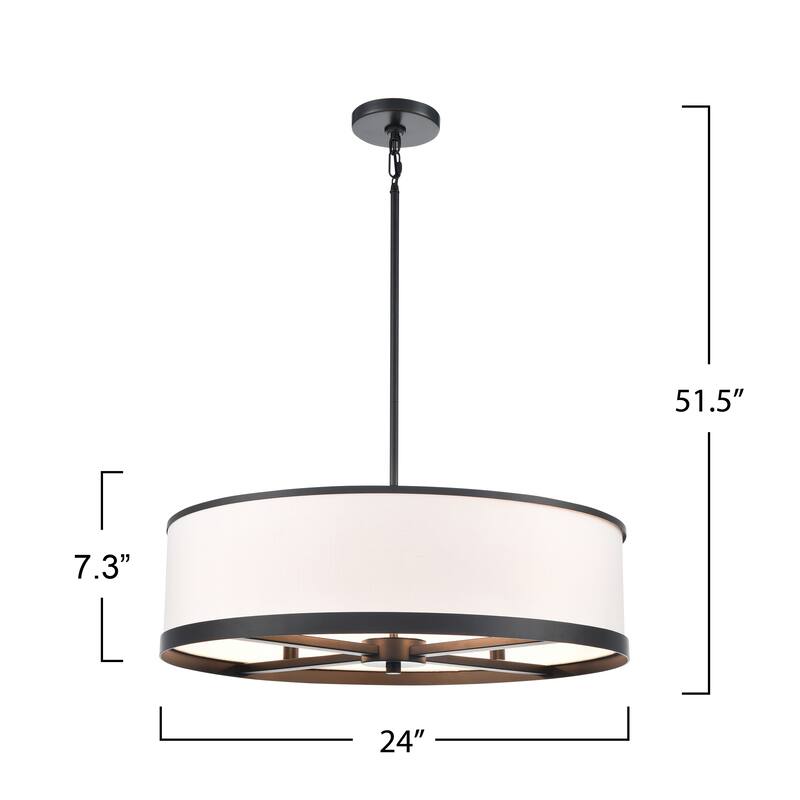 Artcraft High Street Pendant - Black Finish