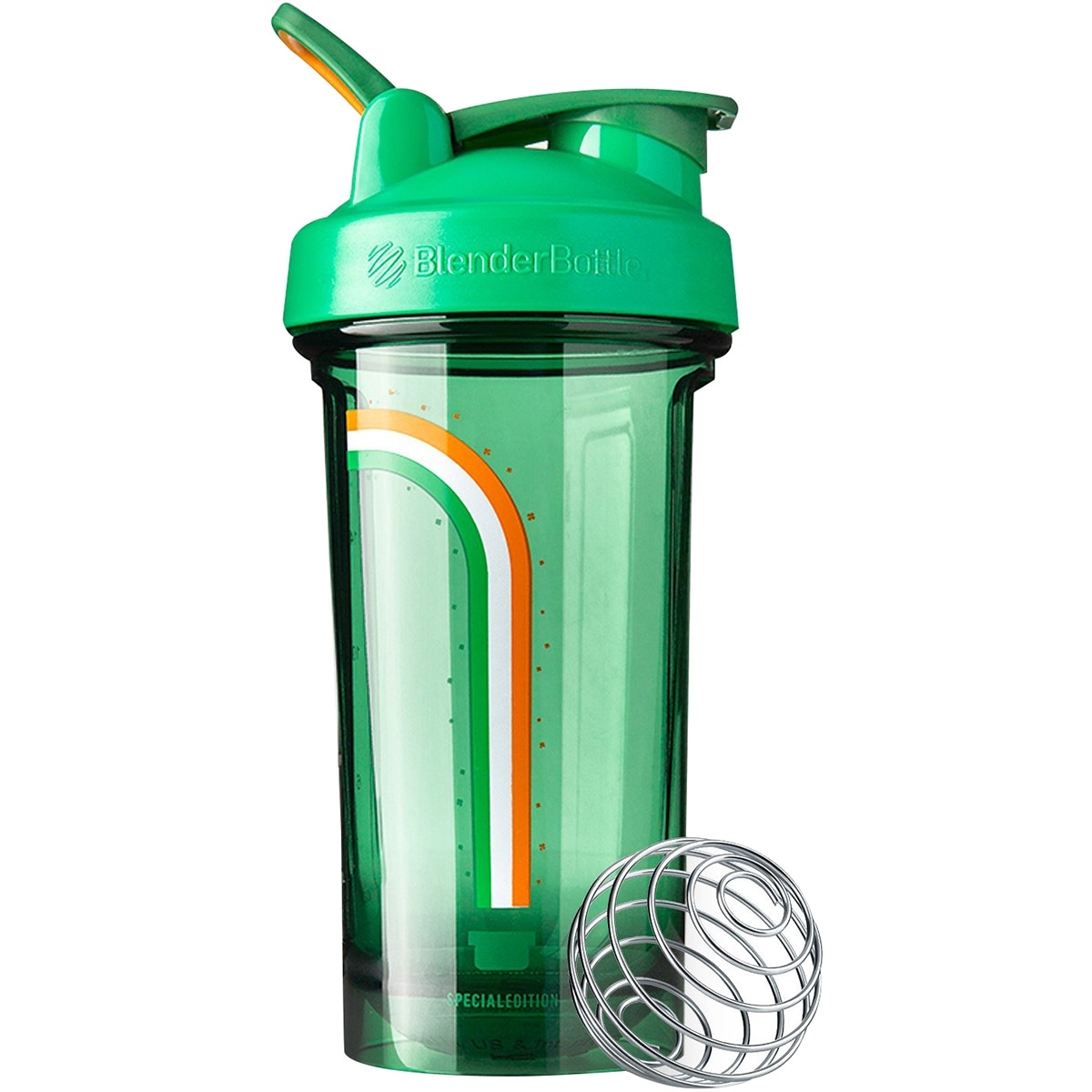 Shaker Bottle 24oz Protein Smoothie Mixer Ball Separator Lid BPA