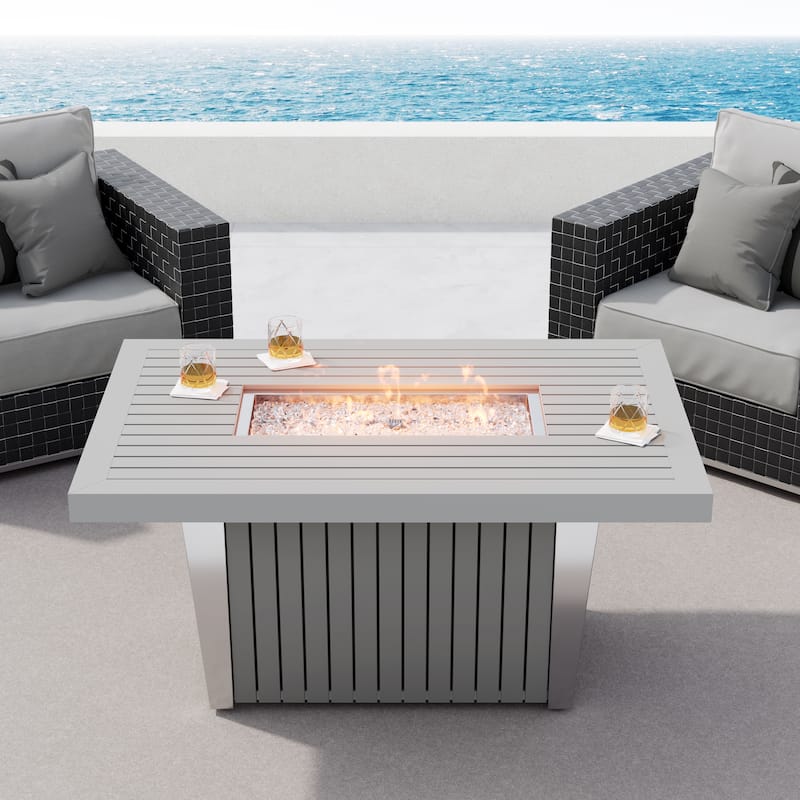 Corvus Babylon 1-piece Outdoor Fire Pit Table with Lid
