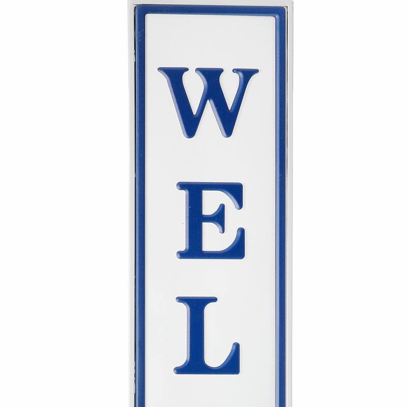 Patriotic Welcome Sign 5.5X31.5"L - 31.5